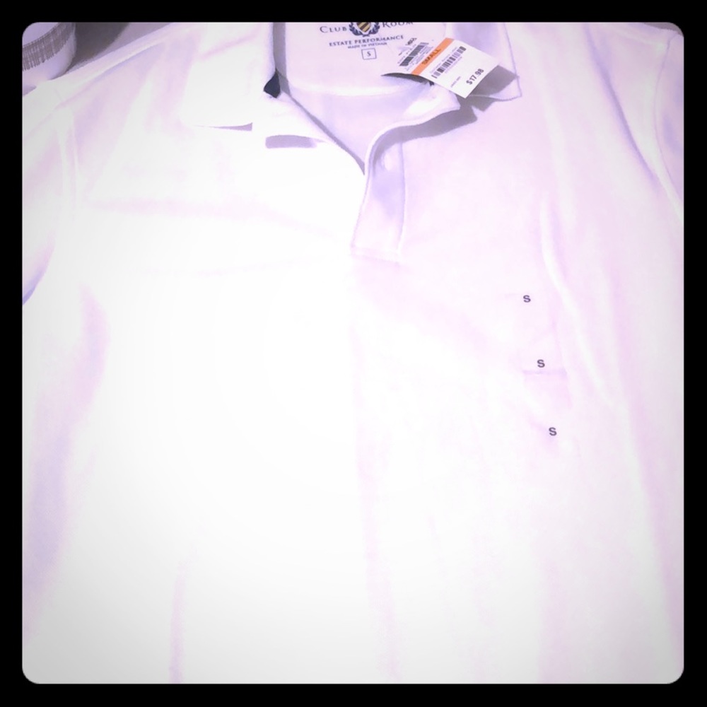 White polo men’s shirt